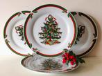 Compleet 4 Persoons 20 Delig Siaki Kerstservies, Ophalen of Verzenden, Porselein, Overige stijlen, Bord(en)