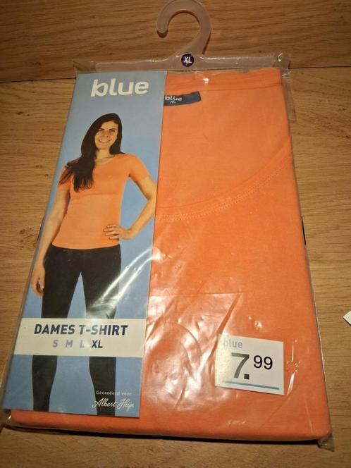 katoenen zalmoranje shirt XL, Kleding | Dames, T-shirts, Nieuw, Maat 46/48 (XL) of groter, Korte mouw, Ophalen of Verzenden