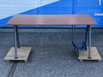 Bureau tafel in hoogte verstelbaar. 160 x 80cm, Ophalen, In hoogte verstelbaar, Gebruikt, Bureau