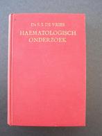 Hematologisch onderzoek - Dr. S.I. de Vries; 1955, Boeken, Gelezen, Dr. S.I. de Vries, Beta, HBO