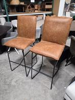 4 x Barkruk Delaware Leder 77 cm van DTP Home, Huis en Inrichting, Barkrukken, Ophalen, ., 60 tot 90 cm, DTP Home