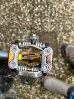 HT klikpedalen met schoenplaatsjes, Ophalen of Verzenden, Mountainbike, Crankstel of Pedalen