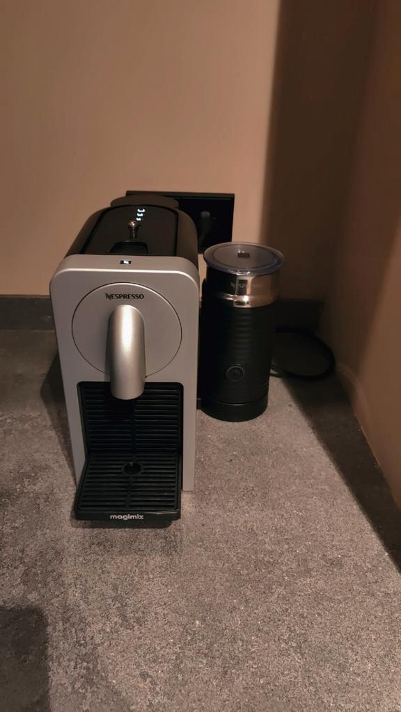 Nespresso Magimix Prodigio Koffiemachine, Witgoed en Apparatuur, Koffiezetapparaten, Koffiemachine, Ophalen of Verzenden