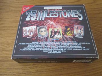 75 Milestones 3 CD Box 1997 Block Buster Duitsland beschikbaar voor biedingen