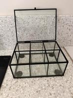 Theedoos zwart, Ophalen of Verzenden, Zo goed als nieuw