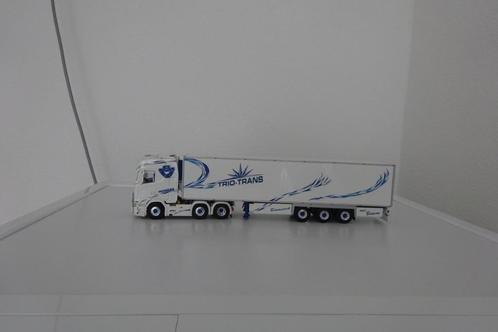 Scania CS20H van Trio - Trans Transport met koeltrailer ., Hobby en Vrije tijd, Modelauto's | 1:50, Nieuw, Bus of Vrachtwagen