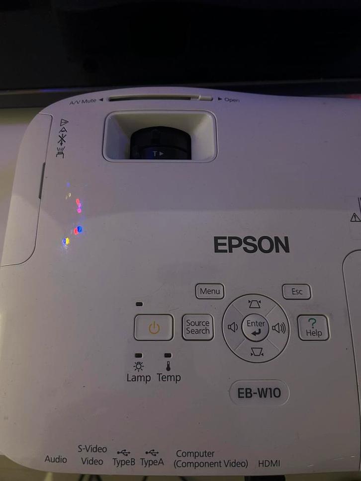 Epson EB-W10, Audio, Tv en Foto, Beamers, Gebruikt, Ophalen of Verzenden