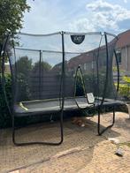 EXIT Trampoline Silhouette met Veiligheidsnet - 305 x 214 cm, Gebruikt, Ophalen of Verzenden