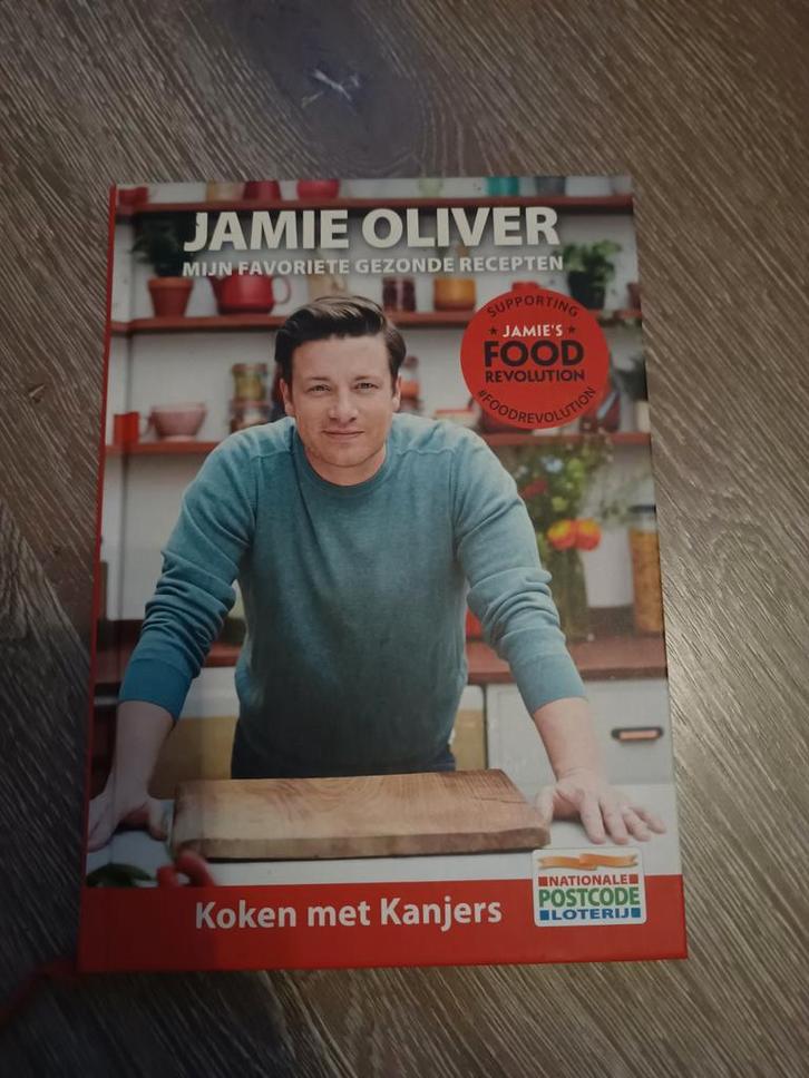 Jamie Oliver - Mijn Favoriete Gezonde Recepten, Boeken, Kookboeken, Zo goed als nieuw, Ophalen of Verzenden