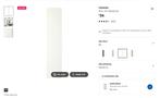 Ikea Forsand Deur 229 Hoog, Huis en Inrichting, Kasten | Kledingkasten, Ophalen, 200 cm of meer, 50 tot 100 cm, Zo goed als nieuw