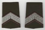 set rangen epauletten Korporaal (B11)- Cavalerie / Mil Admin, Verzamelen, Militaria | Algemeen, Ophalen of Verzenden, Landmacht