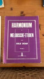 Folk dean harmonium melodische- etuden, Ophalen of Verzenden, Gelezen, Overige onderwerpen