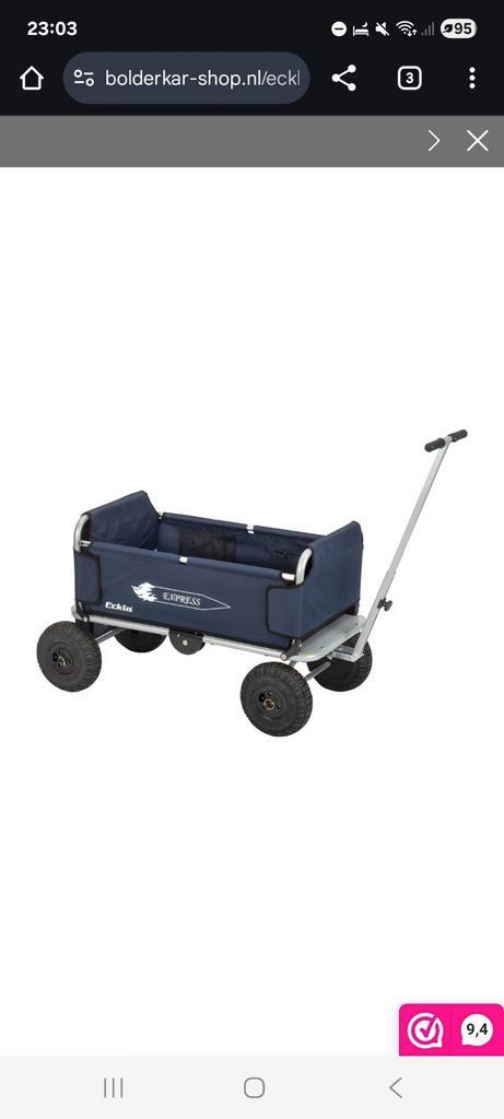 Eckla, Caravans en Kamperen, Bolderkarren, Zo goed als nieuw, Opvouwbaar, Ophalen
