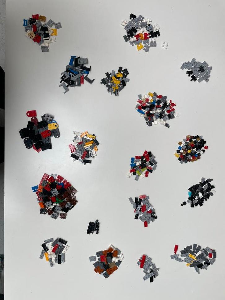 Lego Partij Modified Plates - 1 Kilo, Kinderen en Baby's, Speelgoed | Bouwstenen, Gebruikt, Overige merken, Ophalen of Verzenden