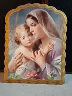 Vintage afbeelding Maria met kind, Antiek en Kunst, Ophalen of Verzenden