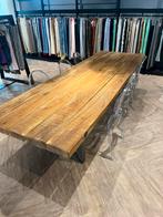 Grote houten tafel, Ophalen, 200 cm of meer, 50 tot 100 cm, Zo goed als nieuw