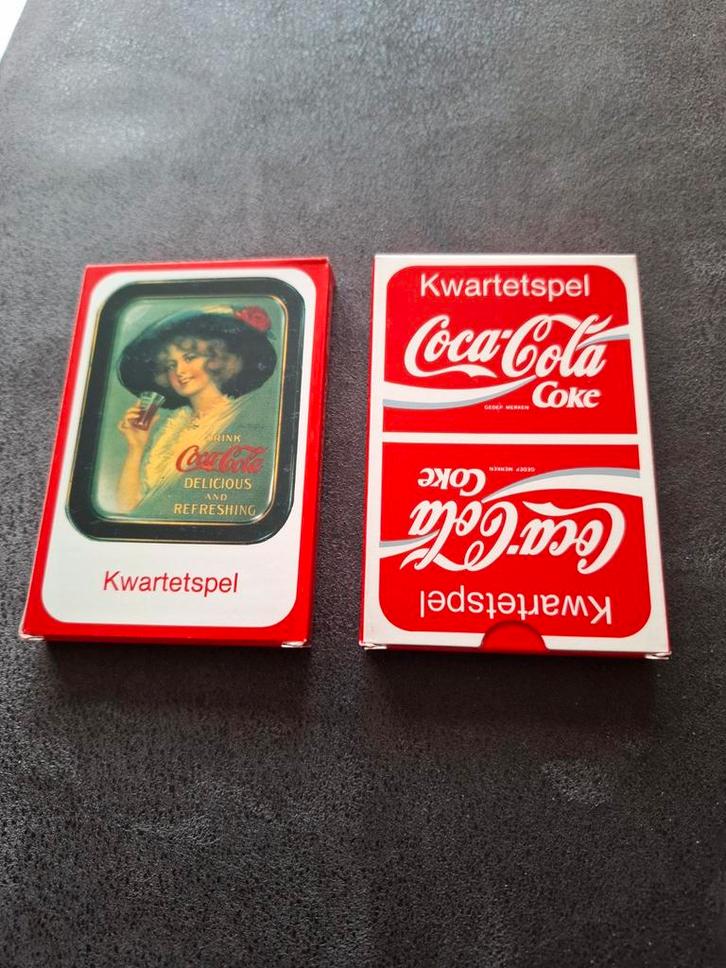Coca-Cola Kwartetspel - Nieuwstaat!, Verzamelen, Speelkaarten, Jokers en Kwartetten, Zo goed als nieuw, Kwartet(ten), Ophalen of Verzenden