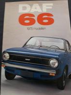 Folder Daf 66 1975 modellen Nederlands, Daf variomatic, Ophalen of Verzenden, Zo goed als nieuw, Overige merken