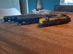 Lima HO NS 1220 e lock met 2 rijtuigen izgst, Hobby en Vrije tijd, Modeltreinen | H0, Gelijkstroom, Ophalen of Verzenden, NS, Lima