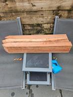 Hardhouten Paaltjes 6x6cm nieuw, Tuin en Terras, Ophalen, Palen, Zo goed als nieuw, Hardhout