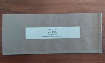 21F stafkaart uit 1954 De Wijk met o.a.  Staphorst Lankhorst beschikbaar voor biedingen