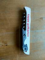 Oude Kappa Golfkarton Kurkentrekker met Reclame, Ophalen of Verzenden, Gebruikt, Gebruiksvoorwerp