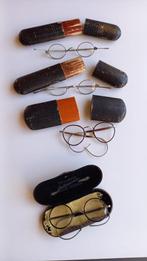 Vintage brillen met koker, Ophalen, Gebruikt, Bril, Overige merken