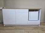 Ikea KNOXHULT Keukenblok met koelkast TILLREDA, Ophalen, 150 tot 200 cm, Zo goed als nieuw, Minder dan 100 cm