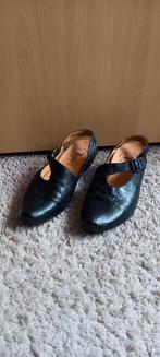 Think pumps met open hak, Kleding | Dames, Schoenen, Ophalen of Verzenden, Zo goed als nieuw, Zwart