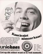45+ vintage advertenties reclames kaas 69-76 kaastosti, Verzamelen, Ophalen
