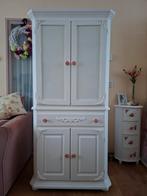 Prachtige rozenkast met veel opbergruimte, Ophalen, Gebruikt, 100 tot 150 cm, Romantisch