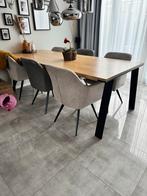 Enzo Luca Oblungo Eettafel - Modern Design, Ophalen, 100 tot 150 cm, Eikenhout, 200 cm of meer