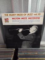 Jazz lp MILTON MEZZ MEZZROW: MANY FACES OF JAZZ VOL.10, Ophalen of Verzenden, 1940 tot 1960, Jazz en Blues
