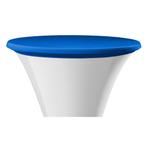 Tafel tophoes stretch 80 tot 85 cm kleur blauw, Ophalen of Verzenden, Nieuw, Rond
