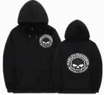 Harley Davidson Willie G Skull hoodies zwart S t/m 4XL 50%, Motoren, Kleding | Motorkleding, Nieuw met kaartje, Jas | textiel