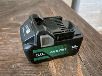 Hikoki baterij (accu) 5Ah/18 volt  beschikbaar voor biedingen