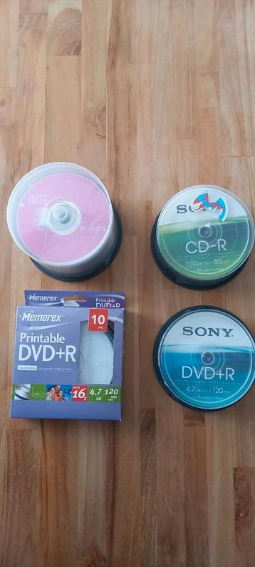 DVD+R - Printable DVD+R - CD-R beschikbaar voor biedingen