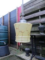 MOOIE GROTE ART DECO LAMP MET GESLOTEN KAP, Gebruikt, Ophalen, ART DECO