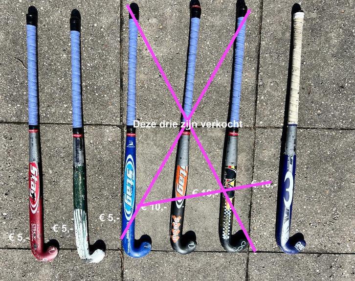 Hockeysticks, Sport en Fitness, Hockey, Gebruikt, Stick, Ophalen