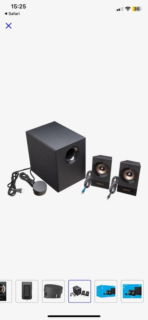 Logitech Z533 multimedia speakers, Computers en Software, Pc speakers, Zo goed als nieuw, Ophalen of Verzenden
