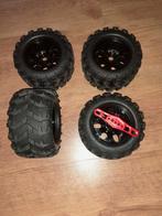 VOORGELIJMDE HEX 17 Banden 150 x 85 mm. Schaal 1:8., Elektro, Auto offroad, Nieuw, Ophalen of Verzenden