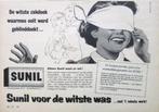 18 vintage advertenties reclames Sunil wasmiddel 1957-69, Ophalen, Gebruikt, Overige typen