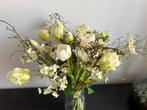 Mooi boeket witte kunst bloemen (prj), Ophalen, Zo goed als nieuw