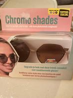 Meekleurende trendy zonnebril, Ophalen of Verzenden, Nieuw