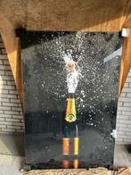 Nieuw Glas Schilderij Champagne, Ophalen, Nieuw, Schilderij, 75 tot 100 cm