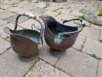 Koperen bakken vintage bloempotten antiek, Ophalen