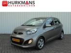 Kia Picanto 1.0i 5DRS 1e EIGENAAR TOP ONDERHOUDEN AIRCO, Auto's, Kia, Euro 5, Stof, Gebruikt, Zwart