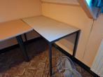 Bureau met metalen frame, Huis en Inrichting, Bureaus, Ophalen, Gebruikt, Bureau