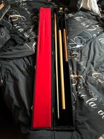 Snookerkeu inclusief koffer en toebehoren, Ophalen, Zo goed als nieuw, Keu of Ballen