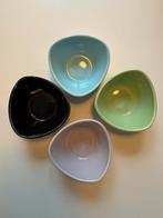 Set van 4 Ceramique Maastricht Kommetjes, Gebruikt, Porselein of Keramiek, Schaal, Ophalen of Verzenden